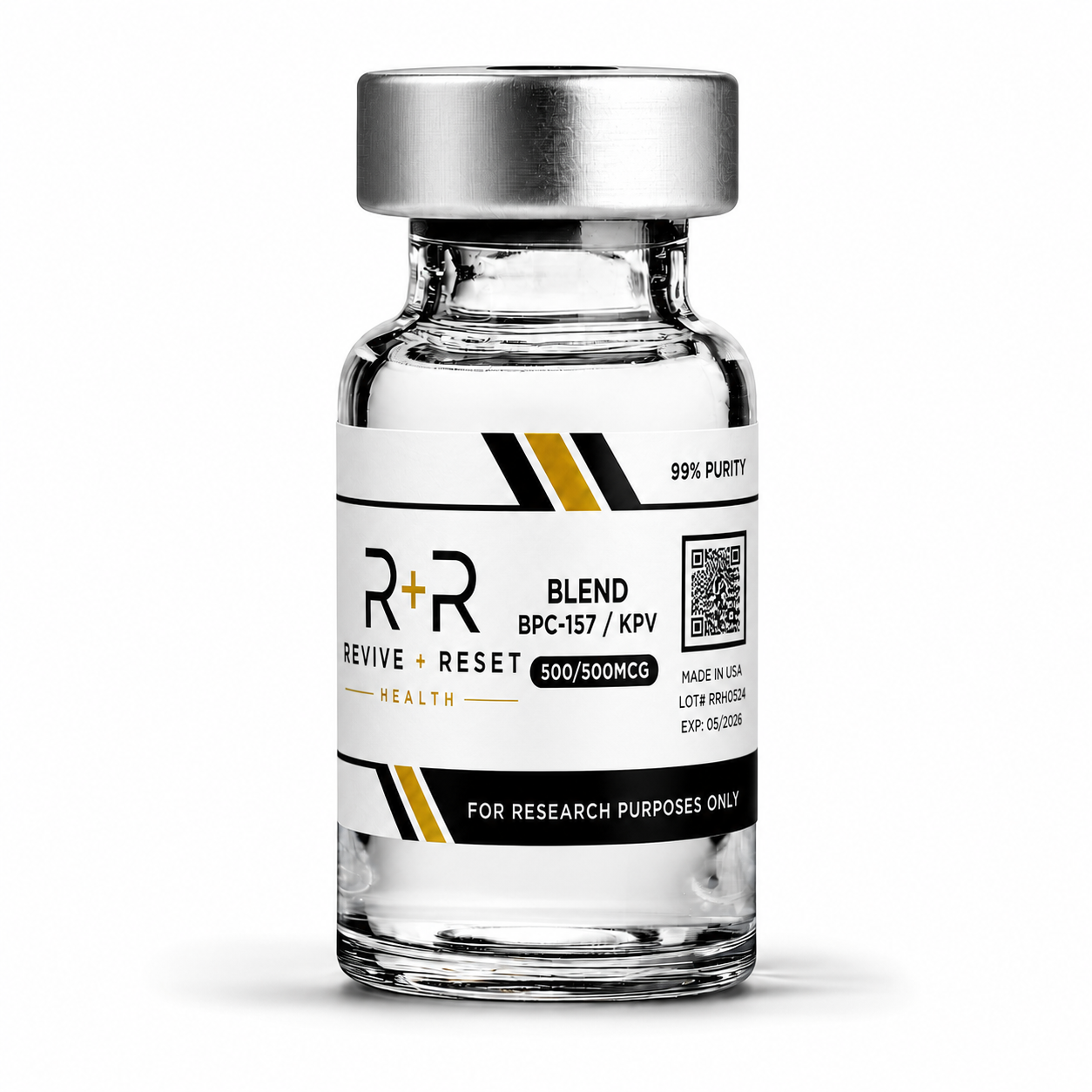 BPC-157 / KPV Blend Capsules 500/500mcg research peptide