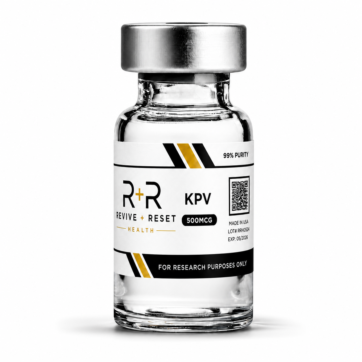 KPV Capsules 500mcg research peptide